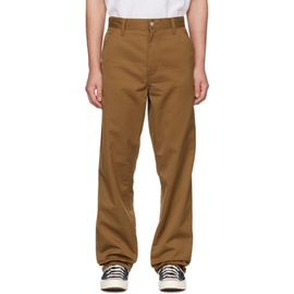 칼하트 Carhartt Work In Progress Brown Simple Trousers 231111M191000
