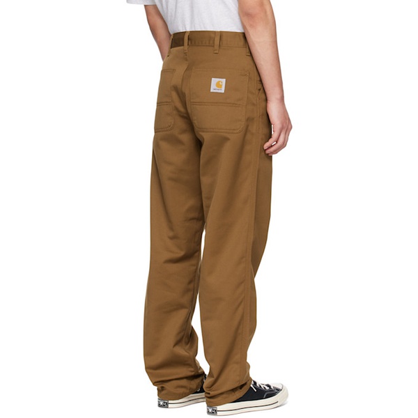 칼하트 칼하트 Carhartt Work In Progress Brown Simple Trousers 231111M191000