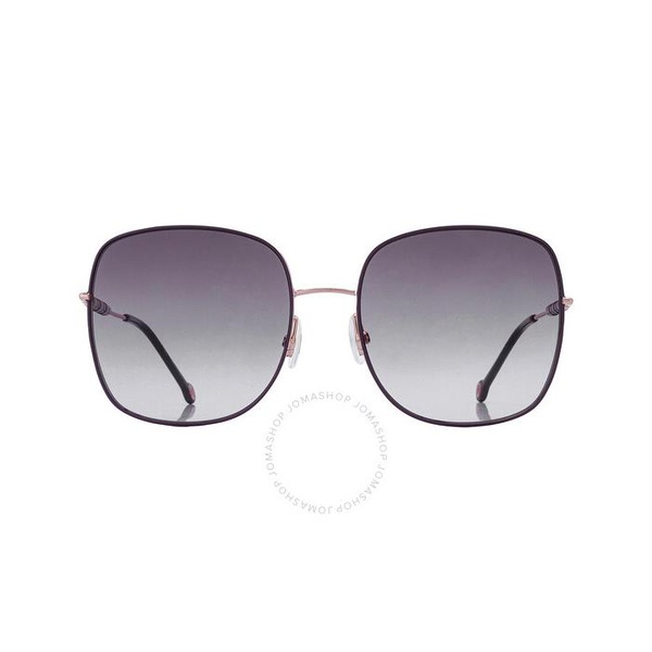  Carolina Herrera Violet Shaded Square Ladies Sunglasses CH 0035/S 0HZJ/QR 59