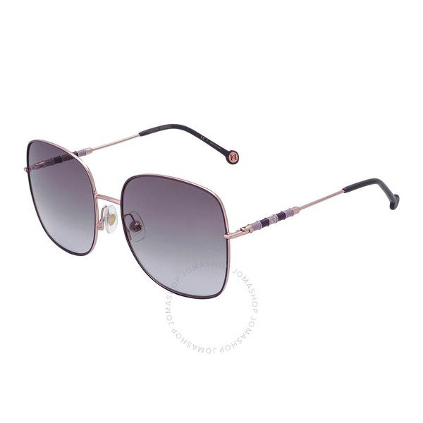  Carolina Herrera Violet Shaded Square Ladies Sunglasses CH 0035/S 0HZJ/QR 59