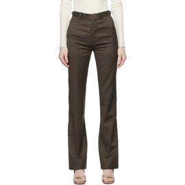 Carter Young Brown Uniform Trousers 232166F087001