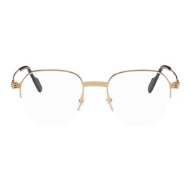 Cartier Gold Round Glasses 241346M133010