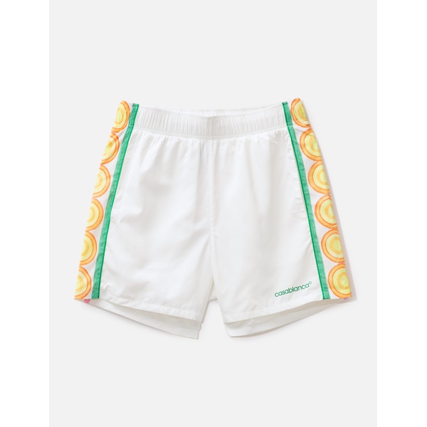  카사블랑카 Casablanca Printed Crayon Swim Shorts 913270