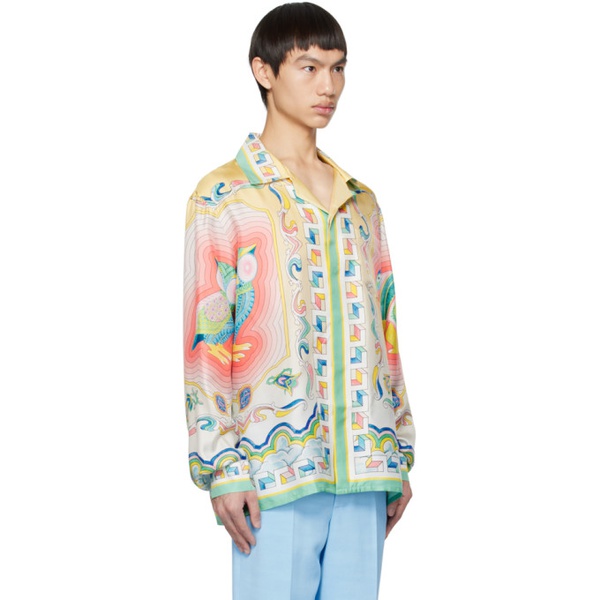  카사블랑카 Casablanca Multicolor Souvenir Shirt 231195M192018