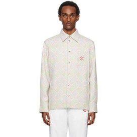 카사블랑카 Casablanca Multicolor Jacquard Jacket 241195M180000