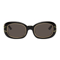 카사블랑카 Casablanca Black Laurel Sunglasses 241195M134011
