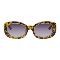 카사블랑카 Casablanca Brown Laurel Sunglasses 241195M134010