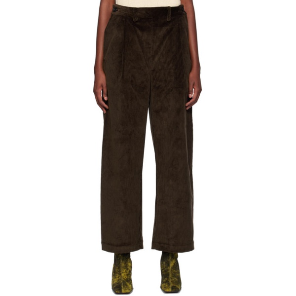  Cawley Brown Sibyl Trousers 232948F087002