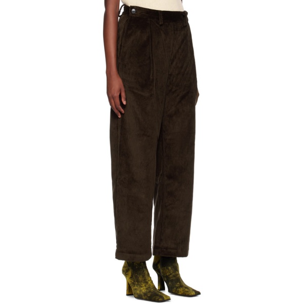  Cawley Brown Sibyl Trousers 232948F087002