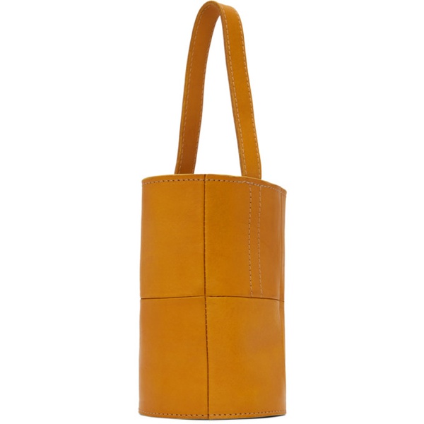  Cawley Yellow Mini Bucket Bag 241948F046000