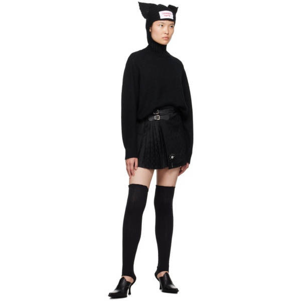  찰스 제프리 리버보이 Charles Jeffrey LOVERBOY Black Ears Balaclava Sweater 232101F099001