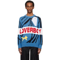 찰스 제프리 리버보이 Charles Jeffrey Loverboy Blue Loverboy Sweater 241101M201003