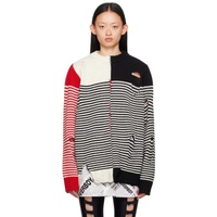 찰스 제프리 리버보이 Charles Jeffrey LOVERBOY Black & 오프화이트 Off-White Paneled Sweater 232101F096002