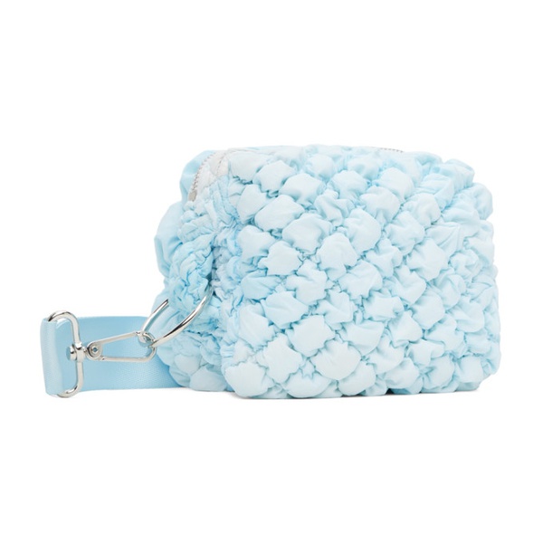  Charlie Constantinou SSENSE Exclusive Blue Quilted Side Bag 241785M170000