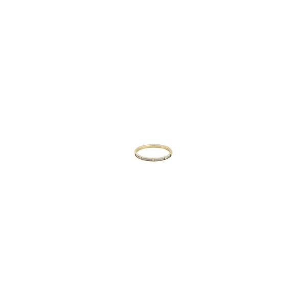  Charriol Forever Eternity Yellow Gold PVD Steel Cable Bangle 04-104-1139-27M