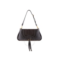 Chloe Black Leather Marcie Clutch Bag CHC23SS601J89001