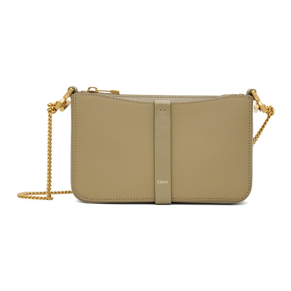 끌로에 Chloe Green Marcie Clutch 241338F048022