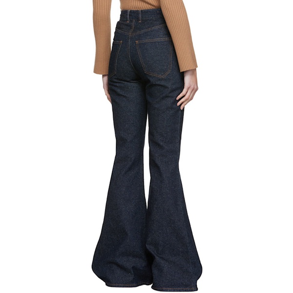 끌로에 Chloe Blue Flare Jeans 222338F069000