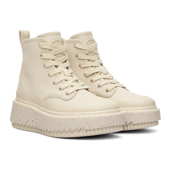 끌로에 Chloe 오프화이트 Off-White Lilli Desert Boots 222338F113043