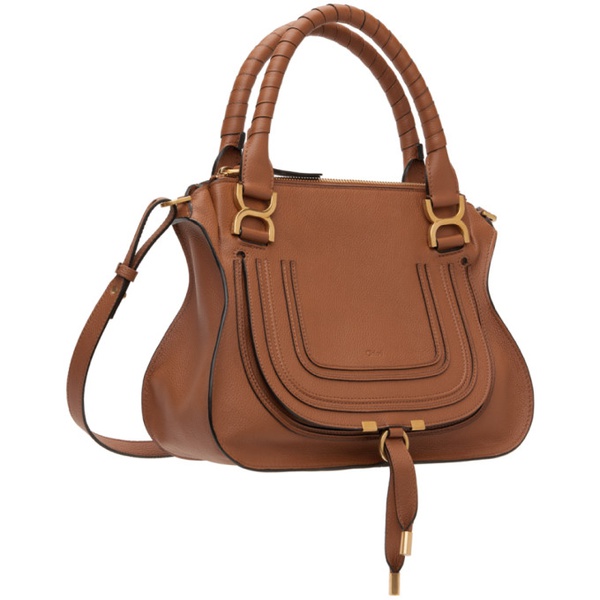 끌로에 Chloe Brown Marcie Double Shoulder Bag 231338F048007