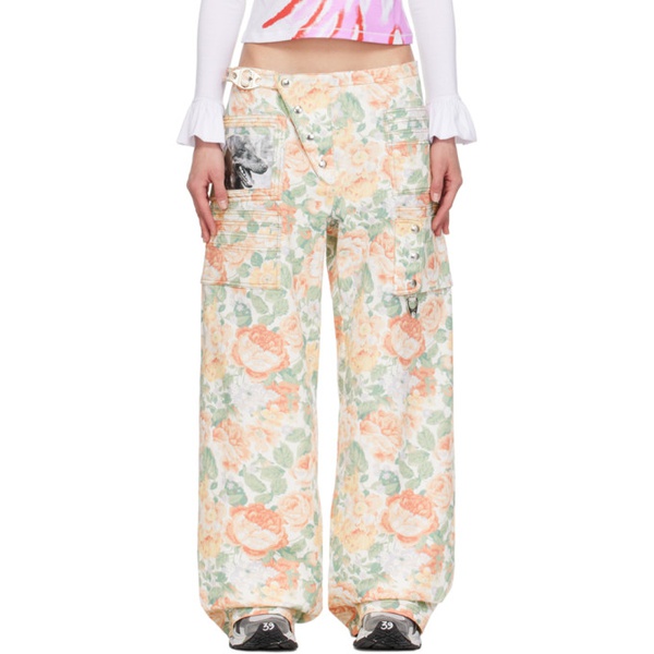  초포바 로위나 Chopova Lowena SSENSE Exclusive Multicolor Miller Wallet Trousers 241529F087006