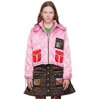 초포바 로위나 Chopova Lowena Pink Frosty Jacket 232529F063000