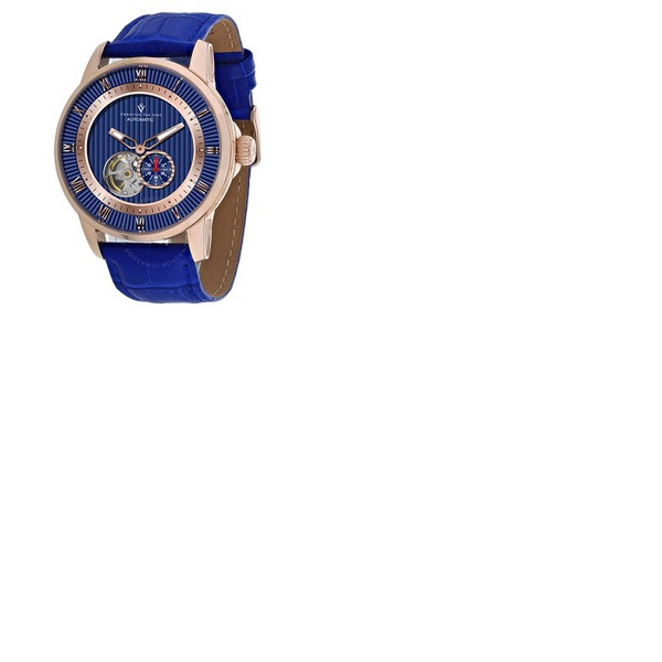  Christian Van Sant Viscay Automatic Blue Dial Mens Watch CV0554