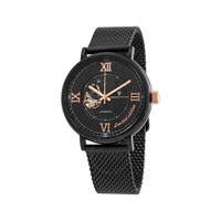 Christian Van Sant Somptueuse Limited 에디트 Edition Automatic Black Dial Mens Watch CV1144