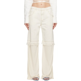 크리스토퍼 에스버 Christopher Esber 오프화이트 Off-White Deconstruct Splice Jeans 231311F069000