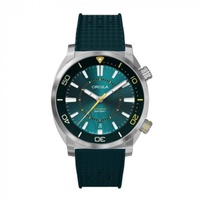 Circula MEN'S Supersport Rubber Green Dial Watch SE-ST-PP