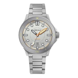 Circula MEN'S Divesport Titanium Titanium Grey Dial Watch DE-TR-GT+TH-T