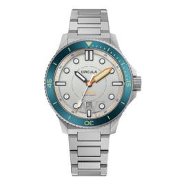 Circula MEN'S Divesport Titanium Titanium Grey Dial Watch DE-TR-GP+TH-T