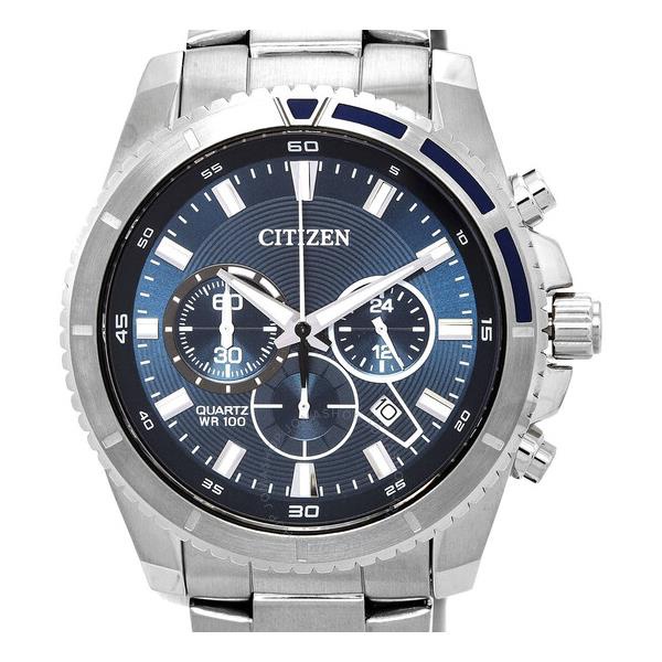  Citizen Chronograph Quartz Blue Dial Mens Watch AN8201-57L