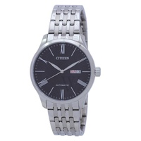 Citizen MEN'S Stainless Steel Black Dial Watch NH8350-59E