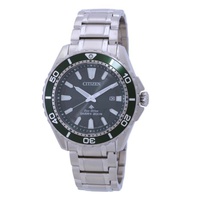 Citizen MEN'S Promaster Marine Stainless Steel Green Dial Watch BN0199-53X