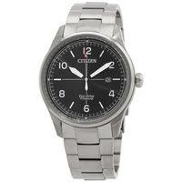 Citizen MEN'S Stainless Steel Black Dial Watch BM7570-80E
