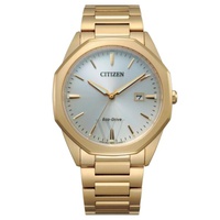 Citizen Eco-Drive Stainless Steel Silver-tone Dial Watch BM7492-57A