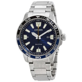 Citizen MEN'S Stainless Steel Blue Dial Watch AW1525-81L