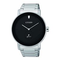 Citizen MEN'S Stainless Steel Black Dial Watch BE9180-52E