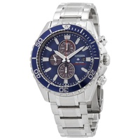 Citizen MEN'S Promaster Diver Stainless Steel Blue Dial Watch CA0710-82L