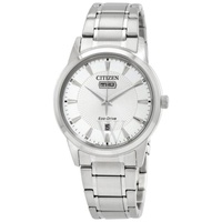 Citizen MEN'S Stainless Steel Silver-tone Dial Watch AW0100-86A