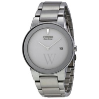 Citizen MEN'S Axiom Stainless Steel Silver-Tone Dial SS AU1060-51A