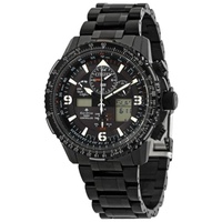 Citizen MEN'S Promaster Sky Stainless Steel Black Dial Watch JY8085-81E