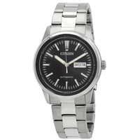 Citizen MEN'S Stainless Steel Black Dial Watch NH8400-87E