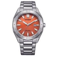Citizen MEN'S Stainless Steel Orange Dial Watch BM7630-80Z