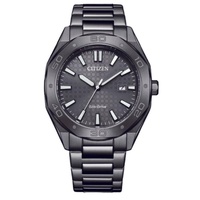 Citizen MEN'S Stainless Steel Black Dial Watch BM7637-81H