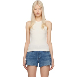 Citizens of Humanity 오프화이트 Off-White Melrose Tank Top 241030F111004