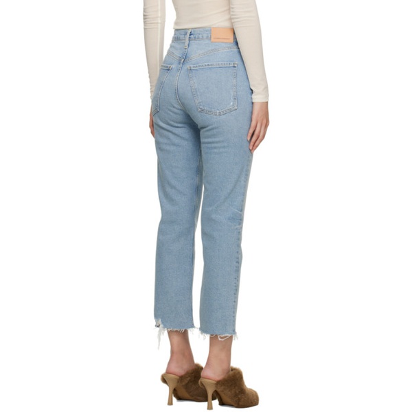  Citizens of Humanity Blue Daphne Crop Jeans 231030F069042