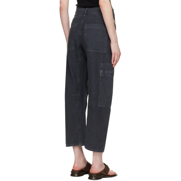  Citizens of Humanity Black Marcelle Low Slung Cargo Pants 241030F069054