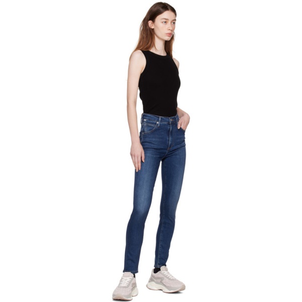 Citizens of Humanity Blue Chrissy High Jeans 222030F069019